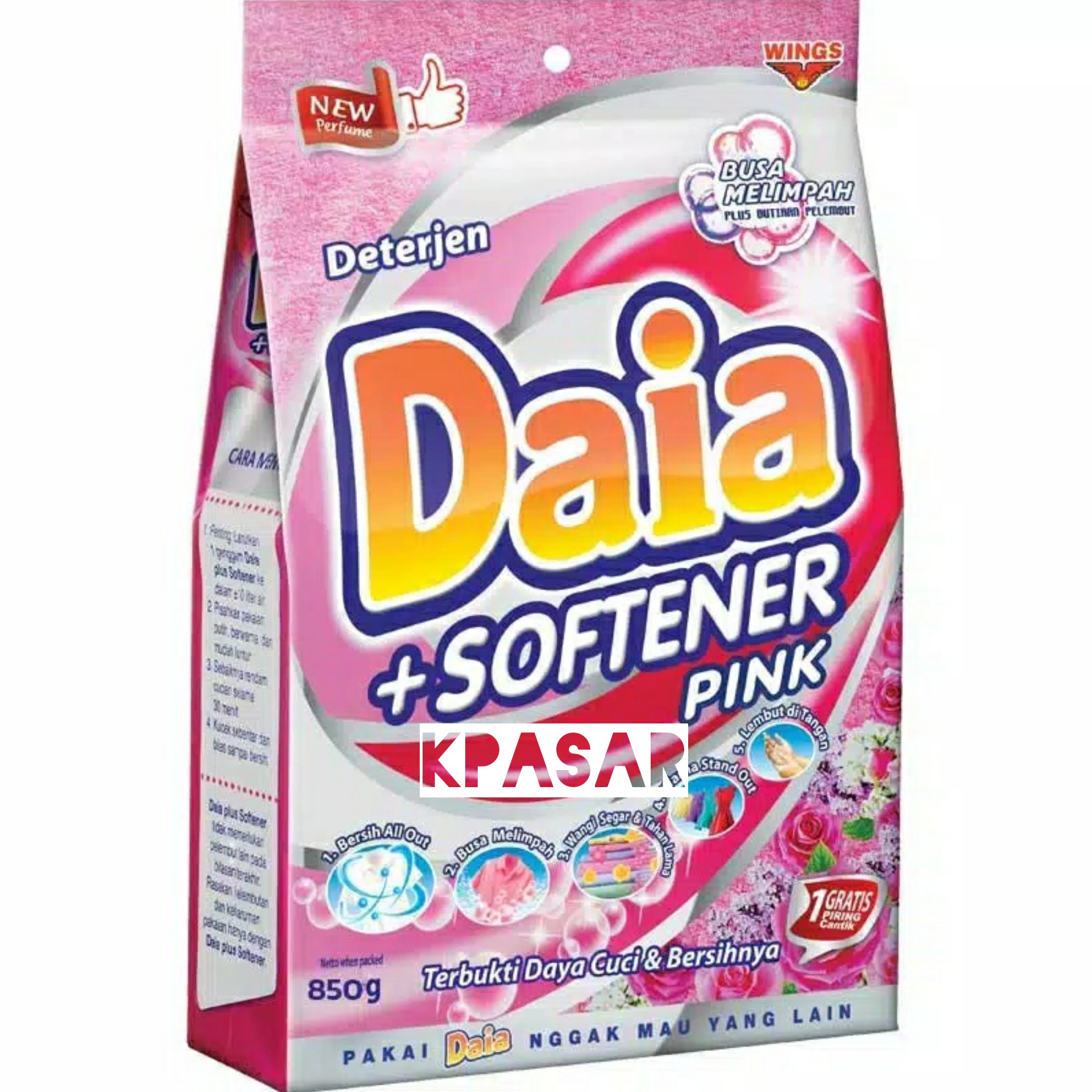 DETERGENT DAIA KEMASAN 1800GR