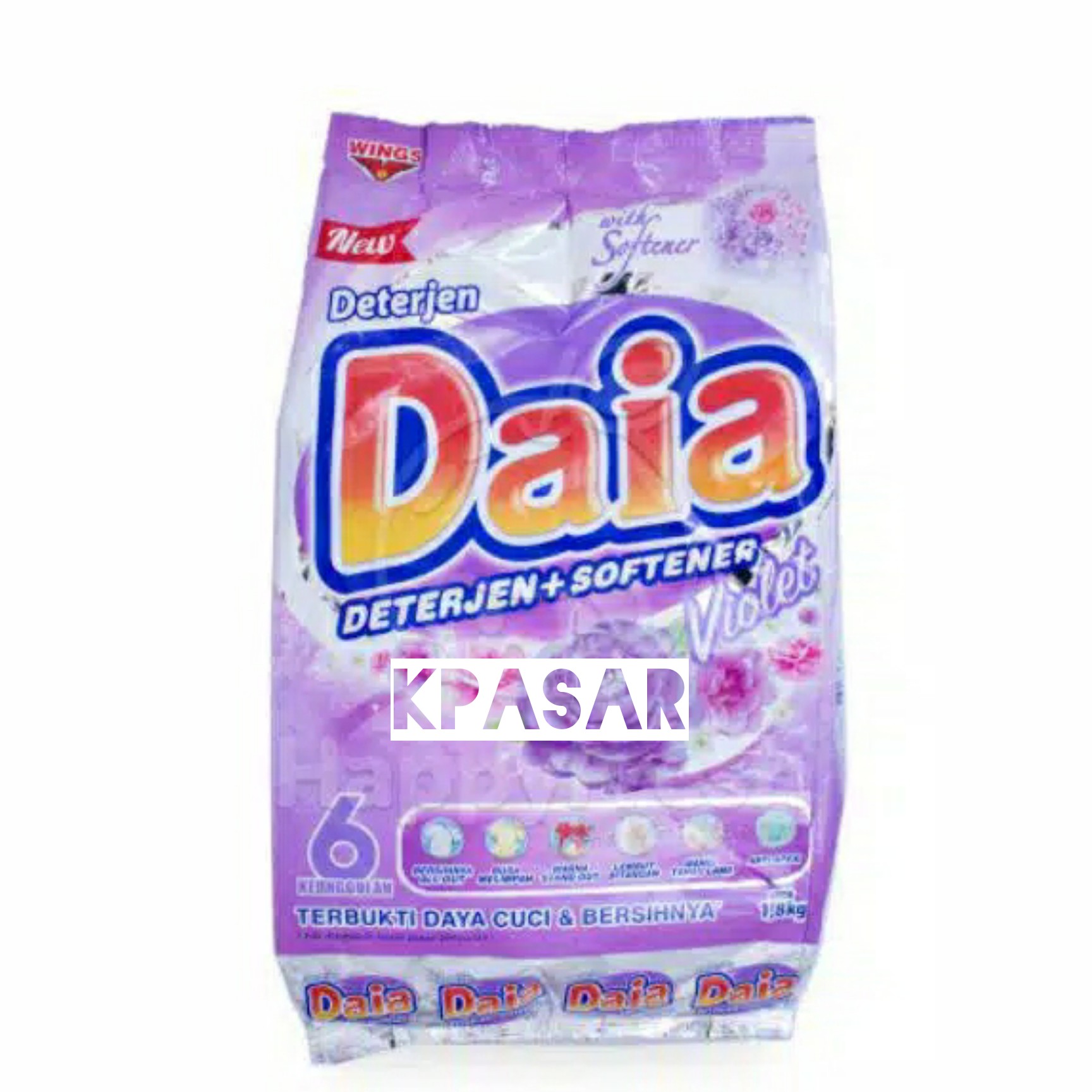 DETERJEN DAIA KEMASAN 1800GR