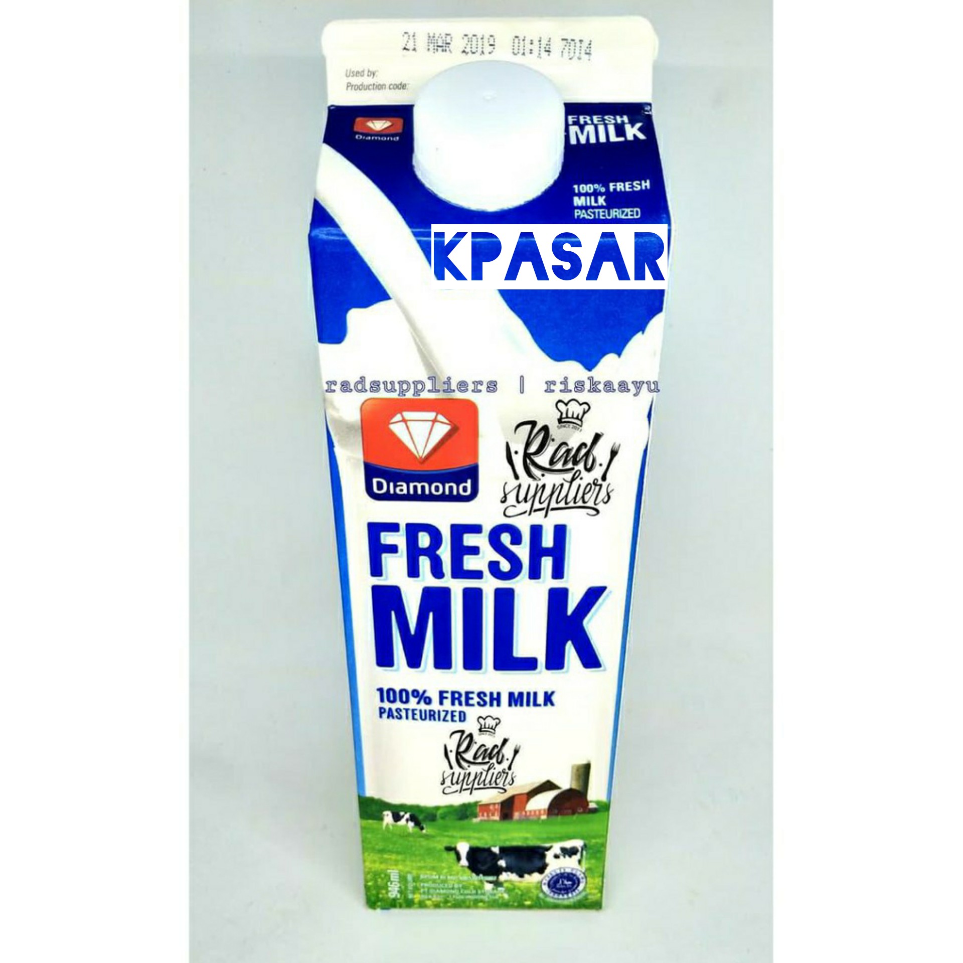 DIAMOND FRESH MILK 1L