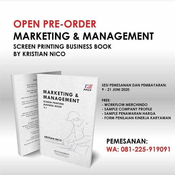 DIBUKA PRE-ORDER BUKU MARKETING DAN MANAGEMENT V1
