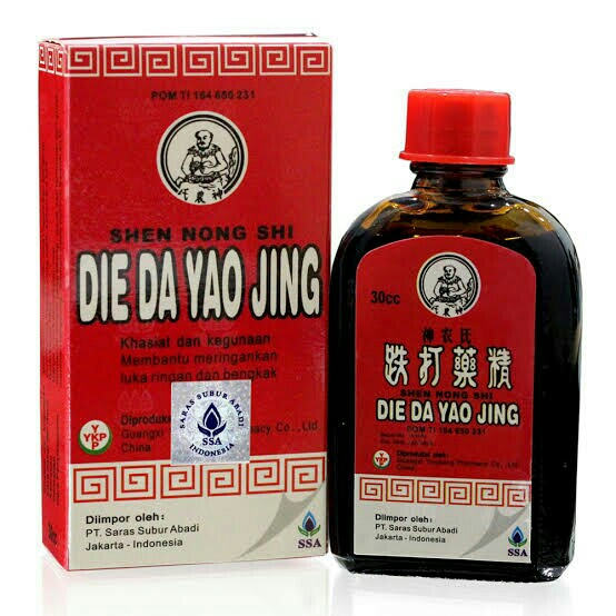 DIE DA YAO JING Obat Merah Cina