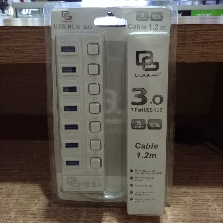 DIGIGEAR USB HUB 7 PORT