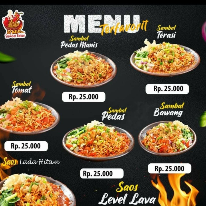 DMie Sambal Pedas 