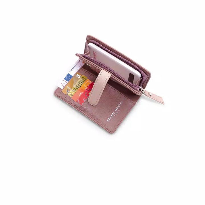 DOMPET KECIL WANITA SOPHIE MARTIN VALLERIE 856 IMPORT BRANDED LV KULIT 5