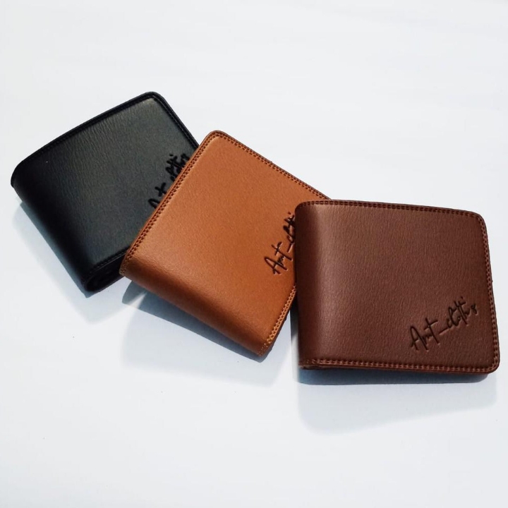 DOMPET PRIA PENDEK SEMI KULIT VJAG-144Variasihitam coklat tua cokl