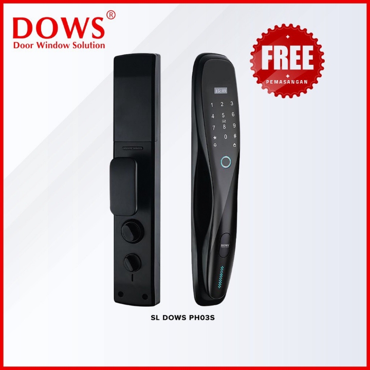 DOWS SMARTECH Dows PH03S Pull Handle smart door lock Fingerprint  2