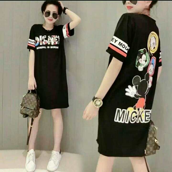 DRESS DISNEY BLACK