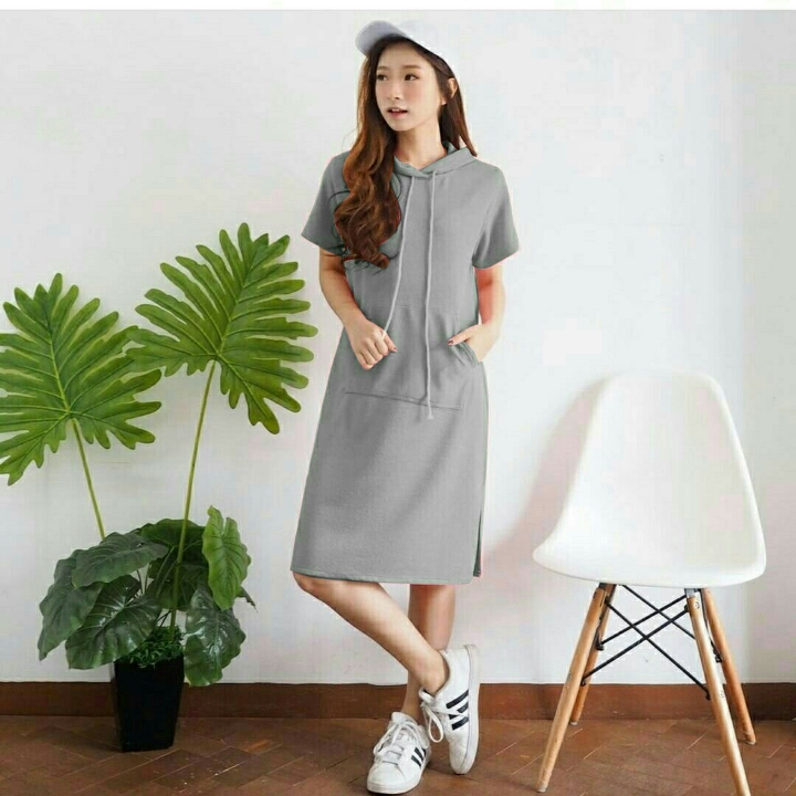 DRESS HOODIE GREY