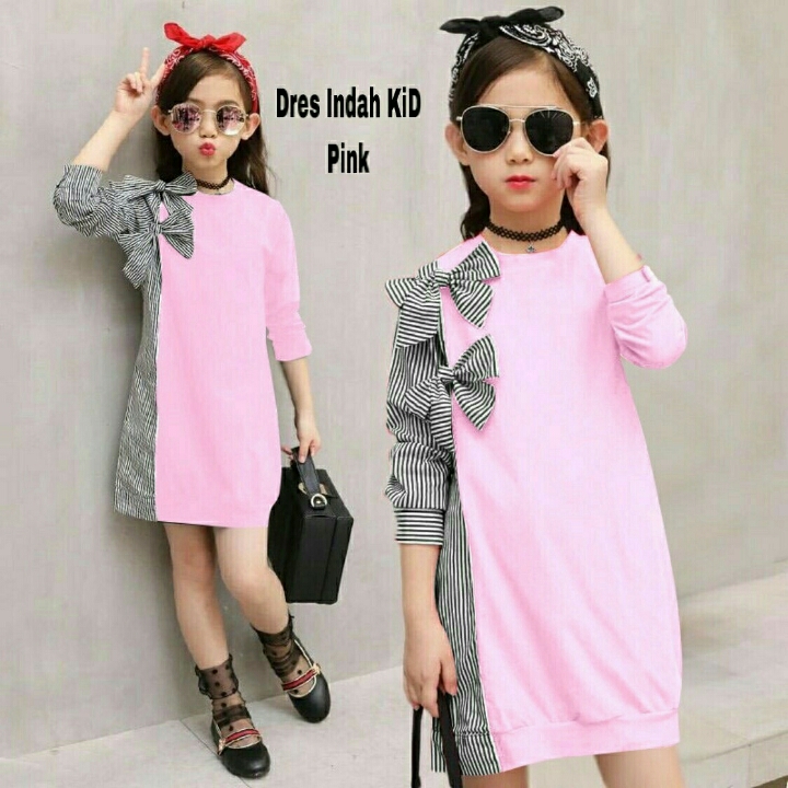 DRESS INDAH KID PINK