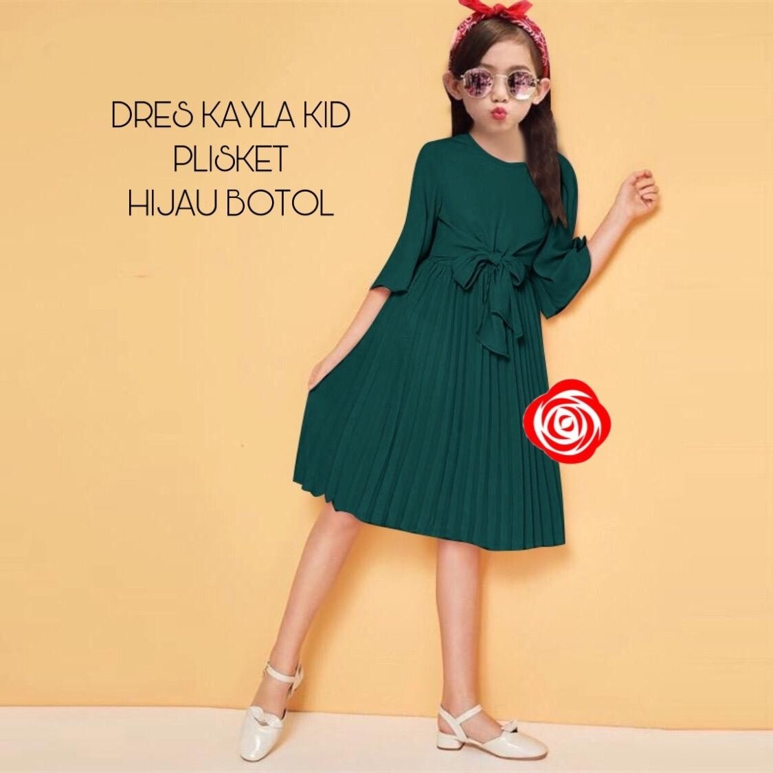 DRESS KAYLA KID PLISKET