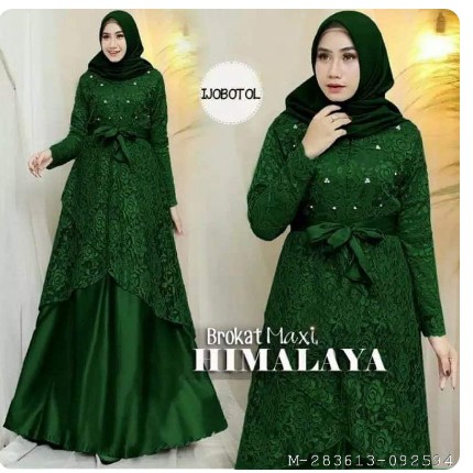 DRESS MAXI WANITA MUSLIM HIMALANA 4