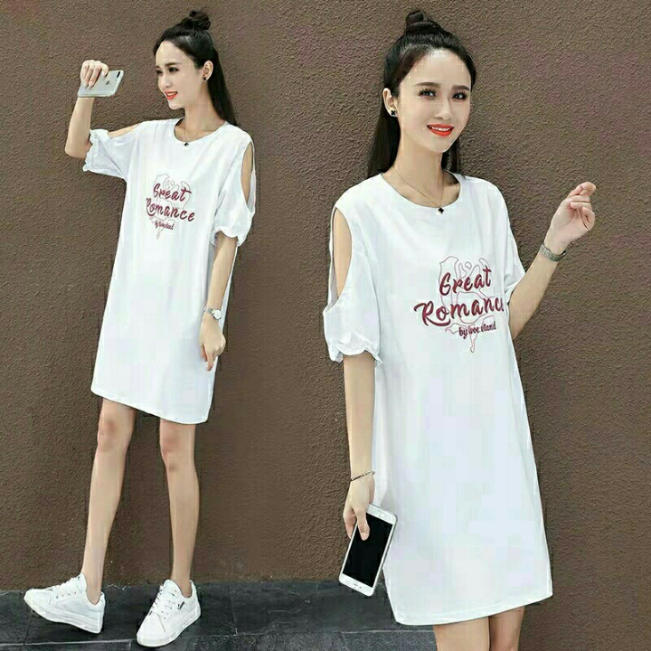 DRESS ROMANCE PUTIH