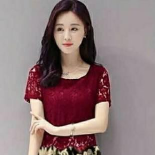 DRESS WANITA GLOWING ROSE 2