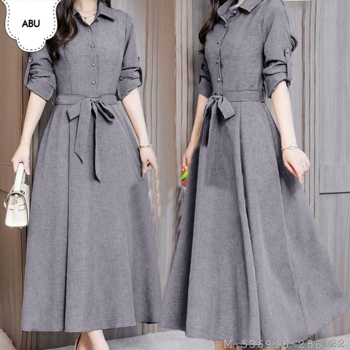 DRESS WANITA MAXI GAUN SUPERNOVA VFAS-917 4