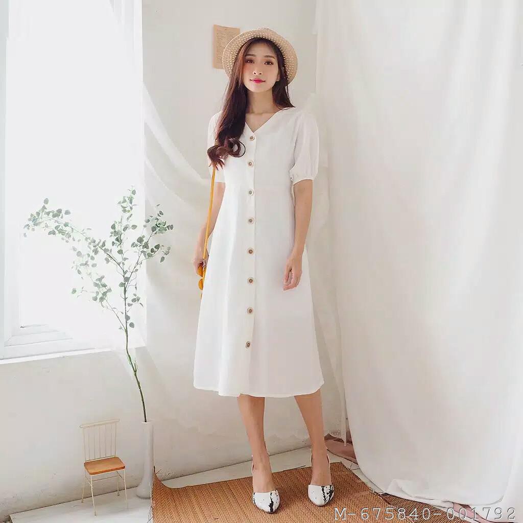 DRESS WANITA RE MOSCREPE