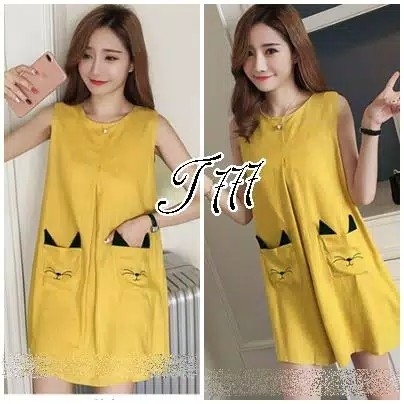 DRESS YELLOW CAT
