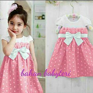DRS-AN Pingkan Dress Kisaran Usia 2-4tahun