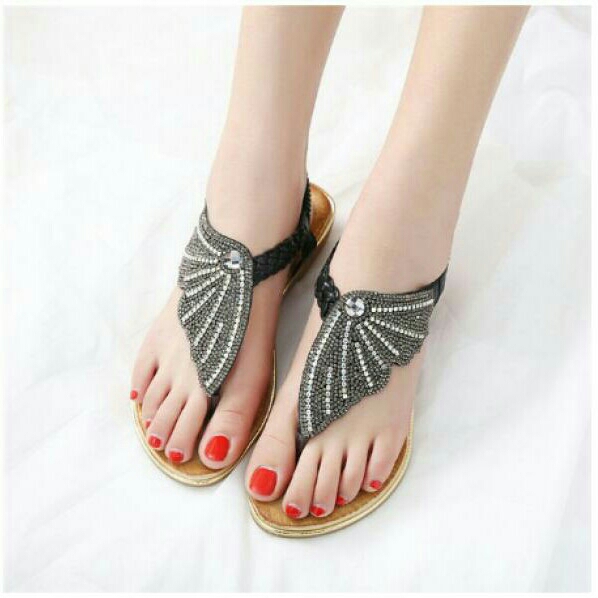 DW35 SENDAL TEPLEK HITAM