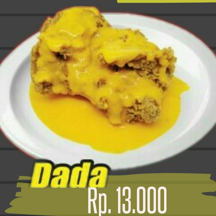 Dada Ayam Saus Keju