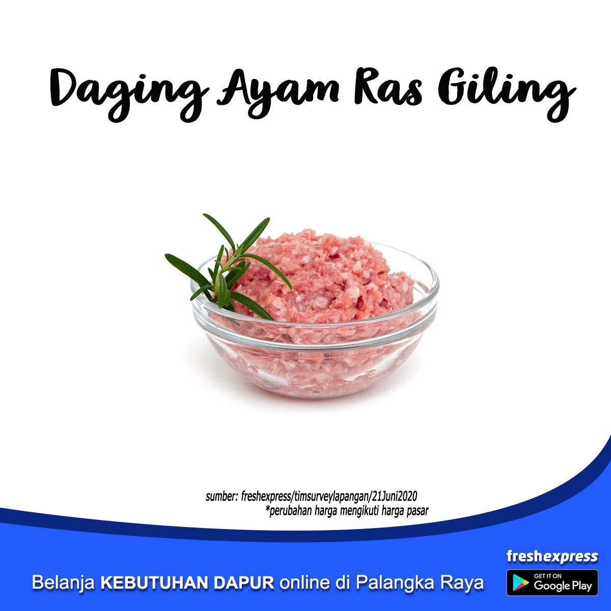 Daging Ayam Ras Giling 1 Kg