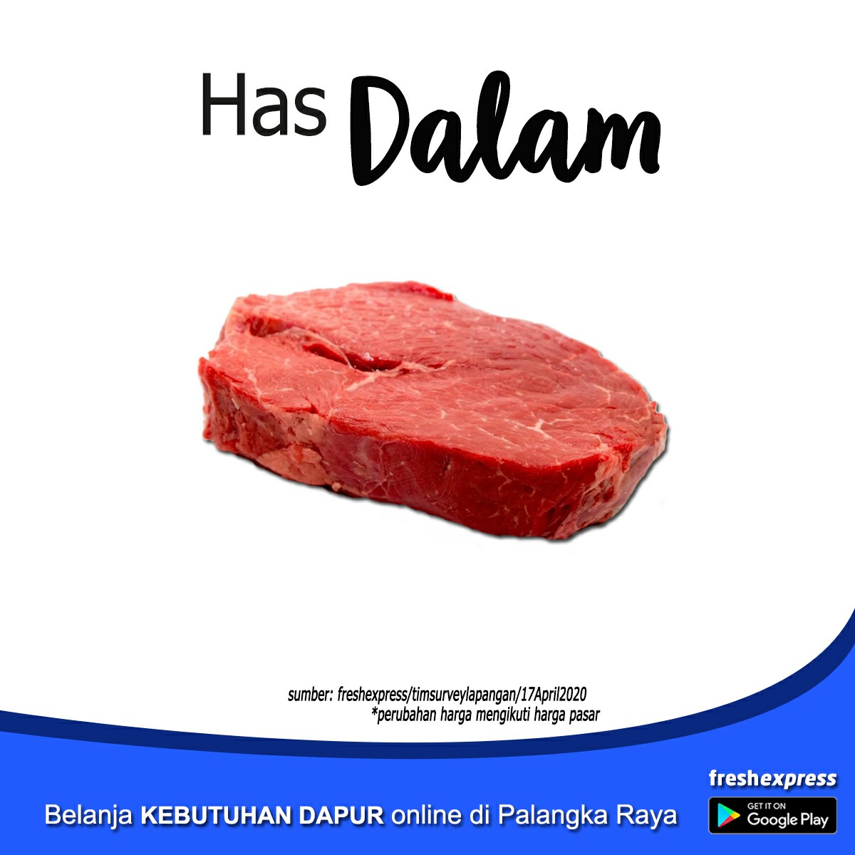 Daging Has Dalam 1Kg