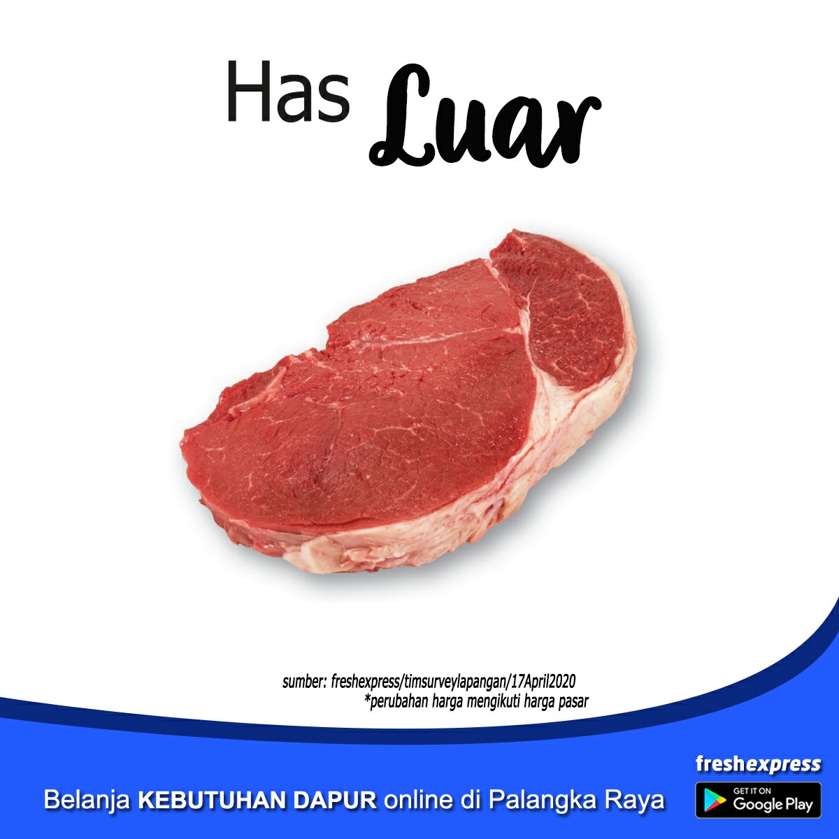 Daging Sapi Has Luar 1 Kg