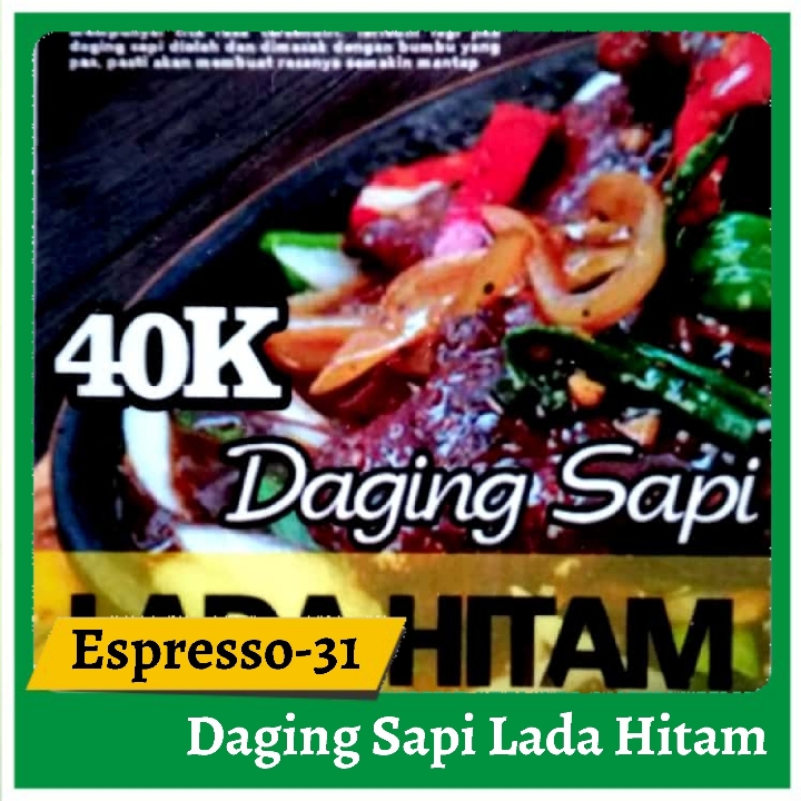 Daging Sapi Lada Hitam