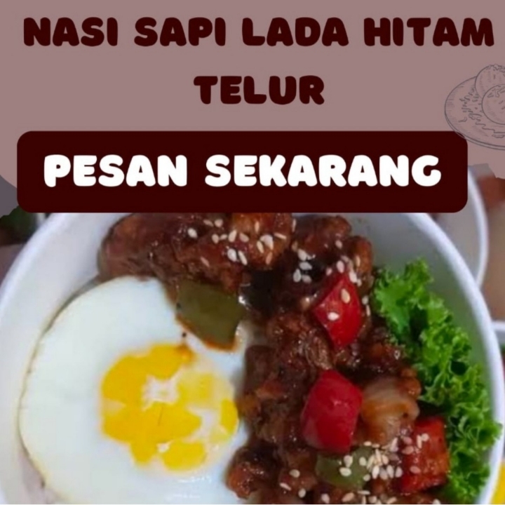 Daging Sapi Lada Hitam Telur