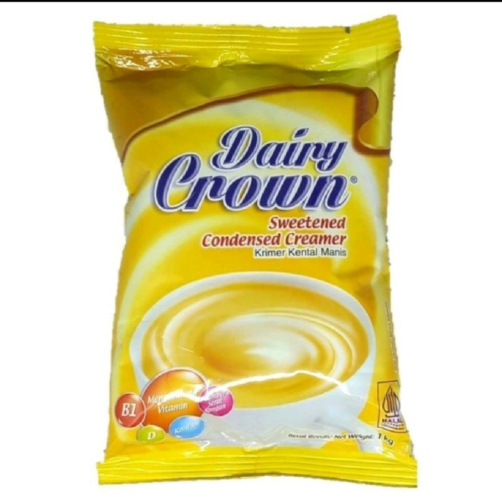 Susu Kental Manis Dairy Crown Kemasan 1 Kg 2