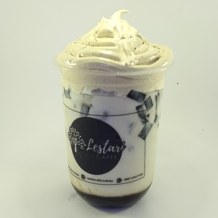 Dalgona Coffe Boba Cincau 