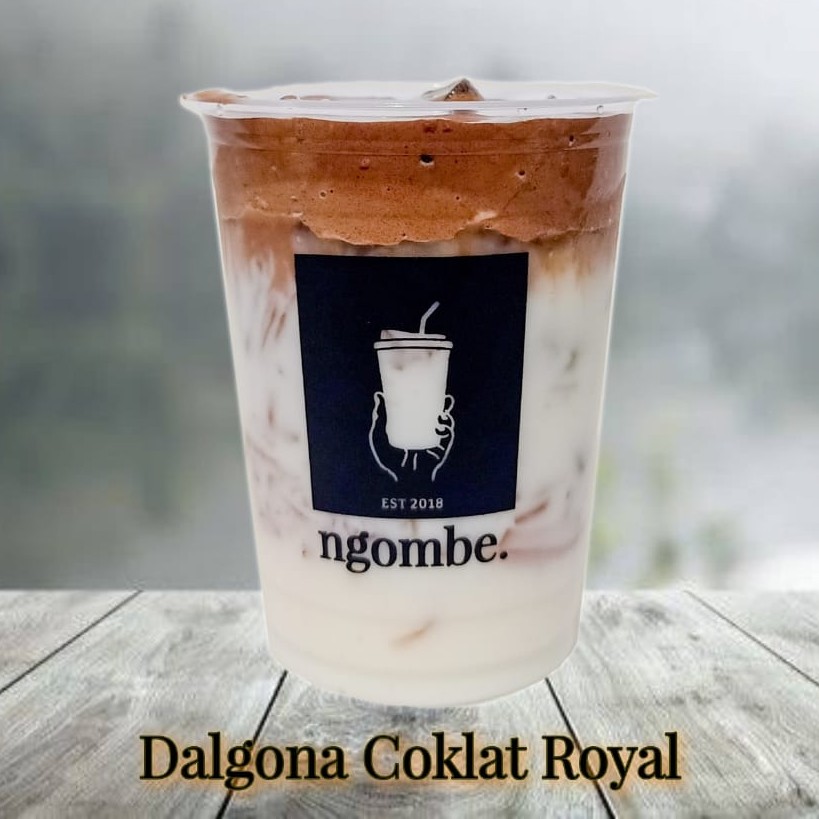Dalgona Coklat Royal