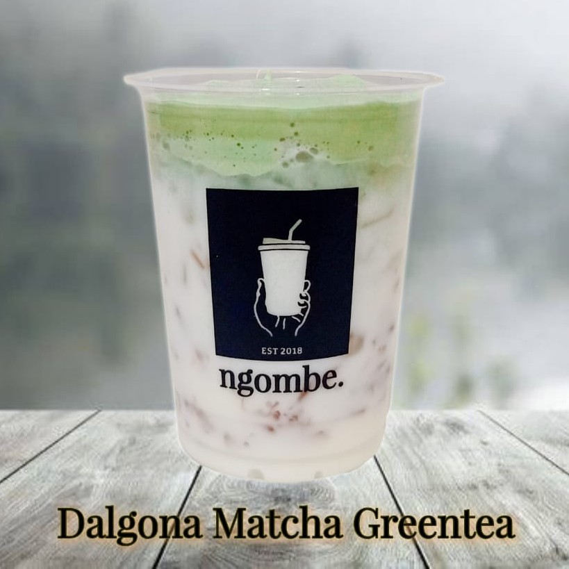 Dalgona Matcha Greentea