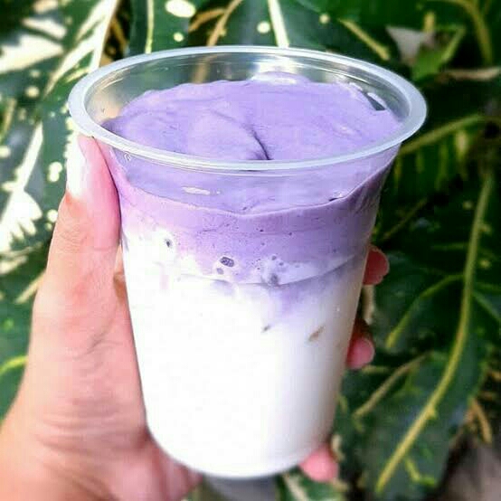 Dalgona Taro