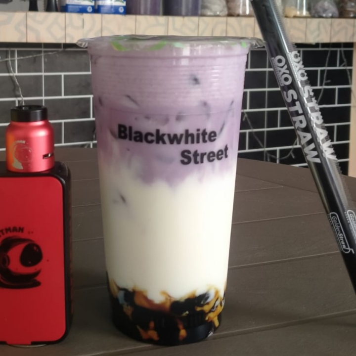 Dalgona Taro Boba Street