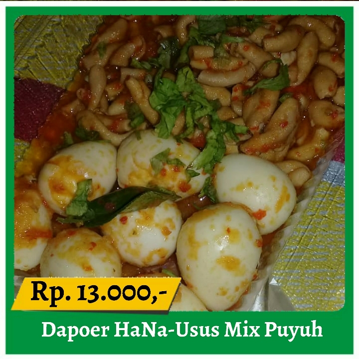 Dapoer HaNa-Usus Mix Puyuh