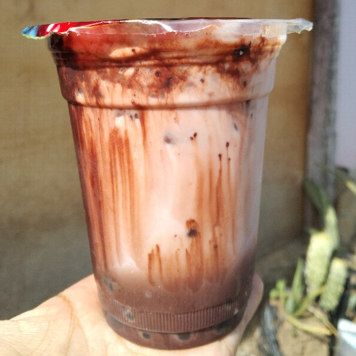 Dark Coklat Cream Boba