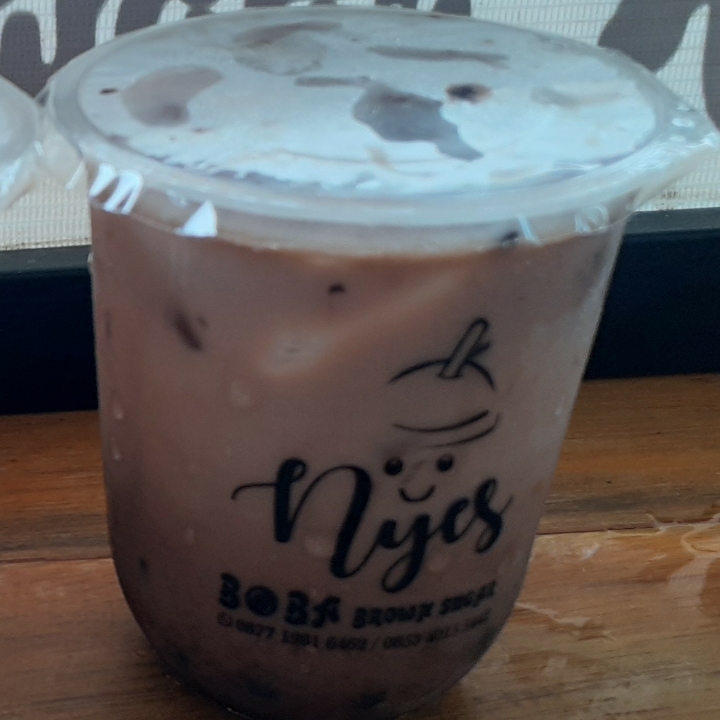 Dark Oreo Boba