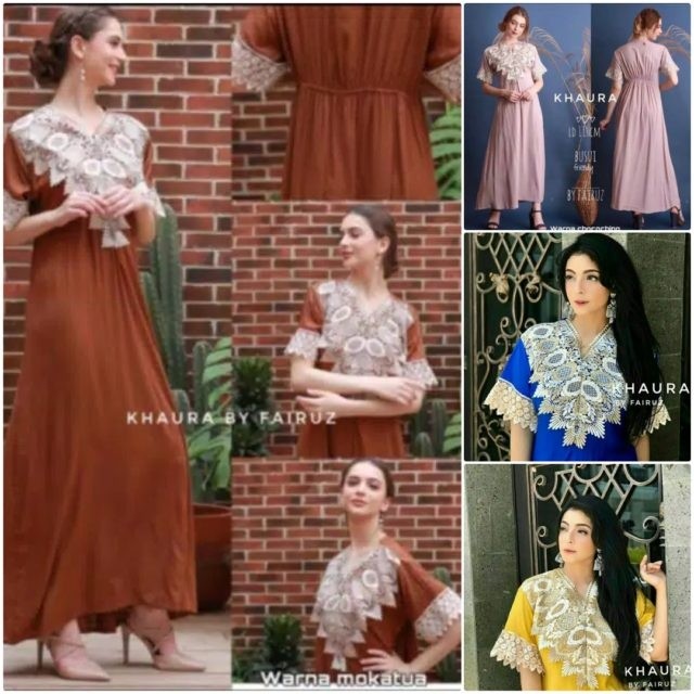 Daster Arab Khaura By Fairuz ORI 4warna
