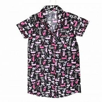 Daster Piyama Blackcat