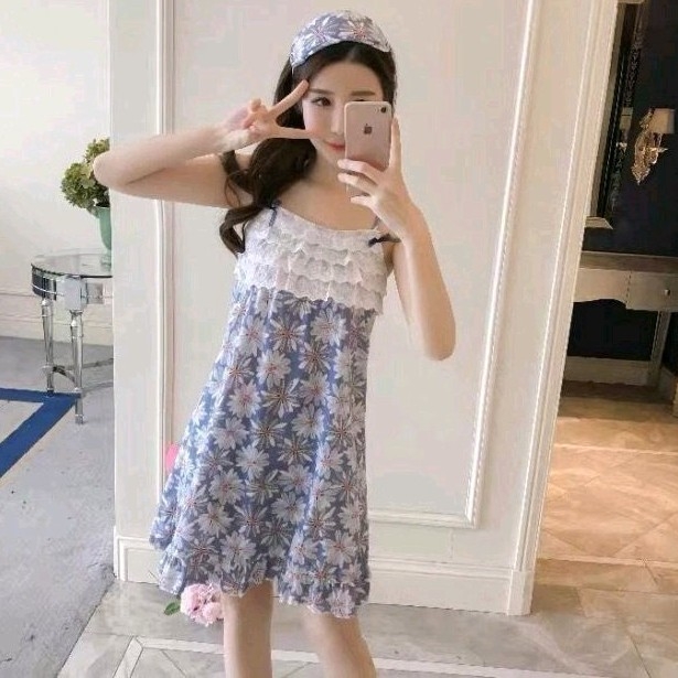 Daster Tank Deasy Full Lace