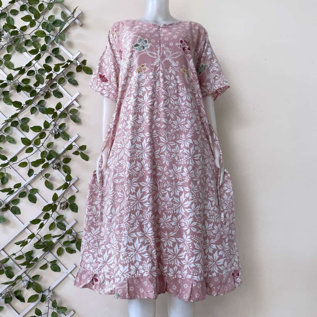 Daster pendek bahan samitex hrg 100000