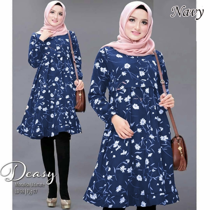 Deasy Tunik busui monalisa Fashion Wanita Termurah Fit to L 2