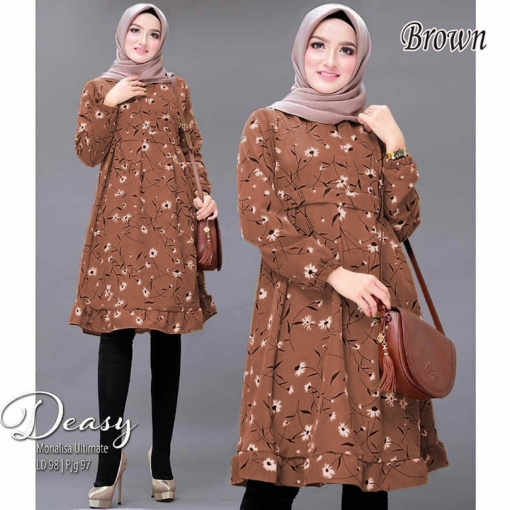 Deasy Tunik busui monalisa Fashion Wanita Termurah Fit to L 3