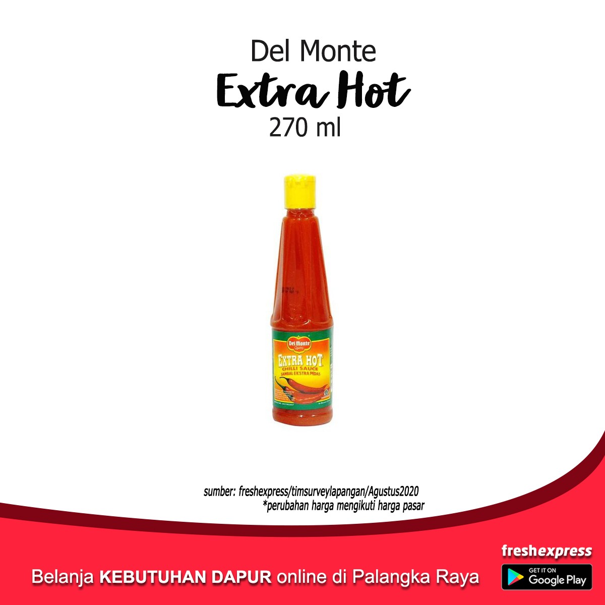 Del Monte Extra Hot 275 Ml