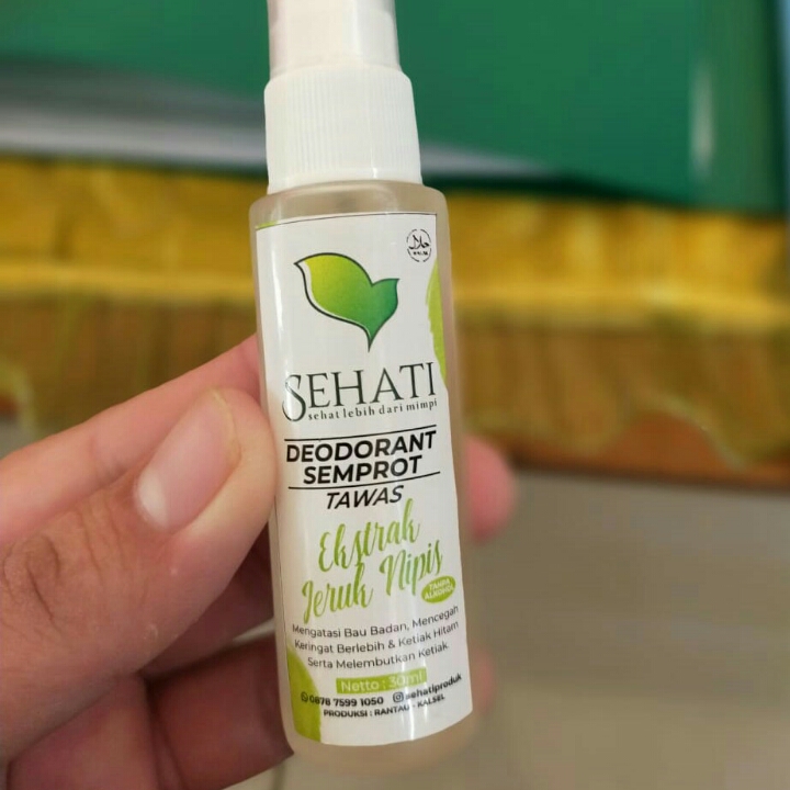 Deodorant Spray Herbal Sehati 30 ml 5