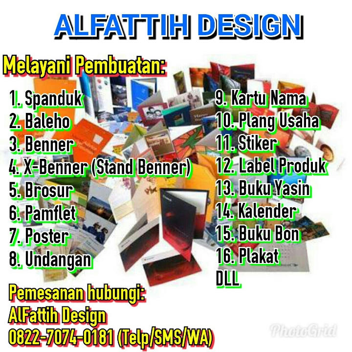 Desain Banner Spanduk Baliho X-Banner