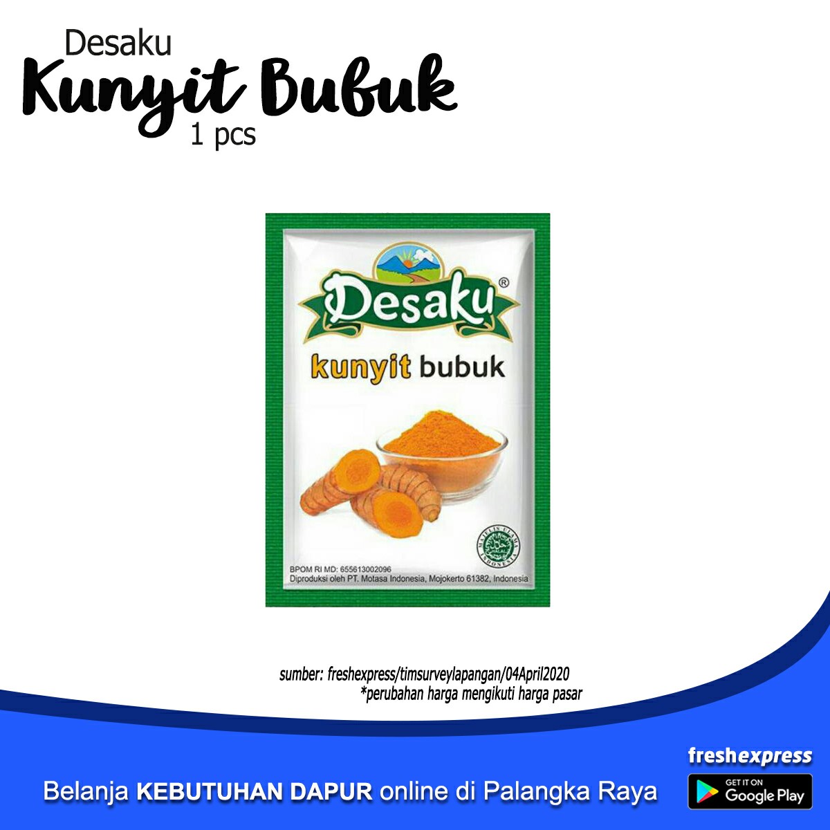 Desaku Kunyit Bubuk 1 Pcs