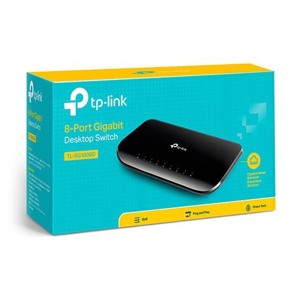 Desktop Switch Hub TP-Link TLSG1008D 8 Port Gigabyte 2