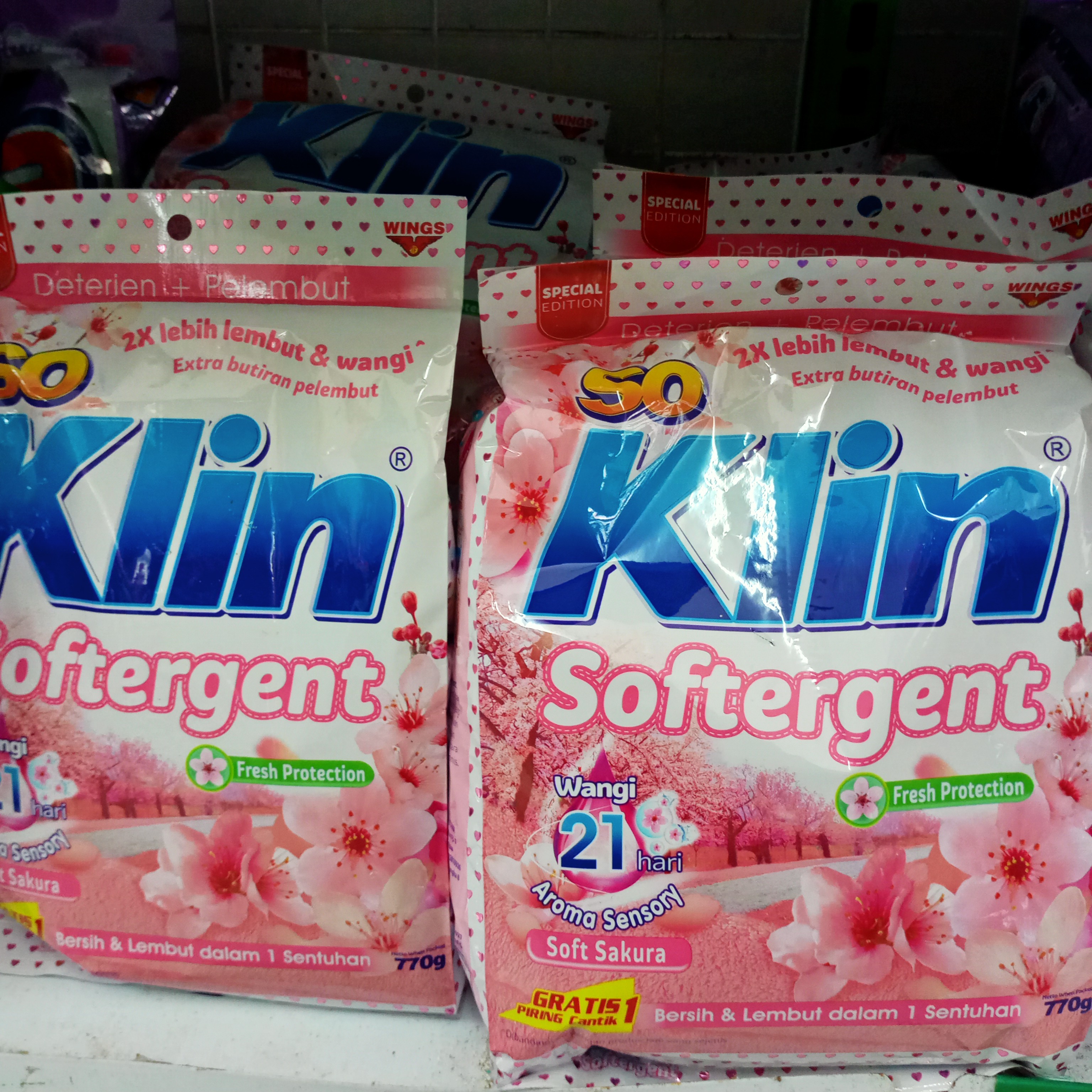 Soklin Soft sakura 770gr