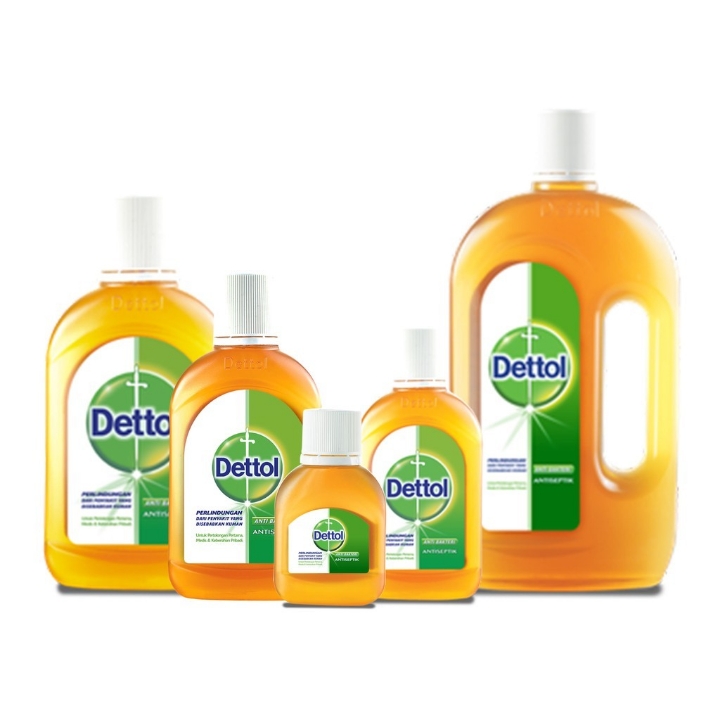 Dettol Antiseptik Berbagai Ukuran